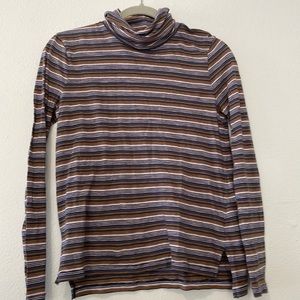 Madewell Striped Turtleneck